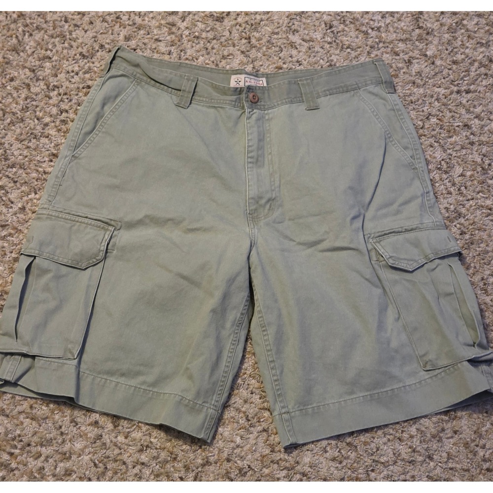 Arizona Jean Company Cargo Shorts Men's Size 38 Green
